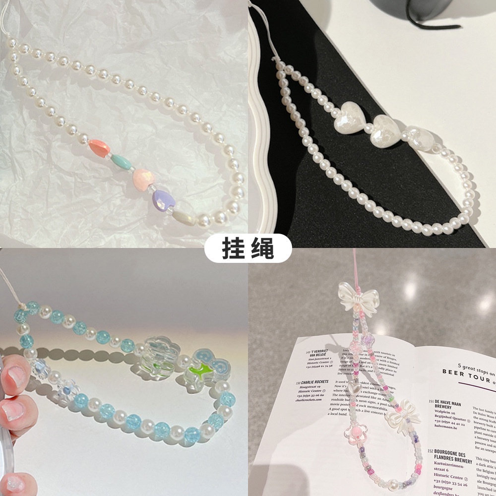 Dây Đeo Cổ Tay Treo Điện Thoại Màu Sắc Xinh Xắn Tiện Dụng Kk