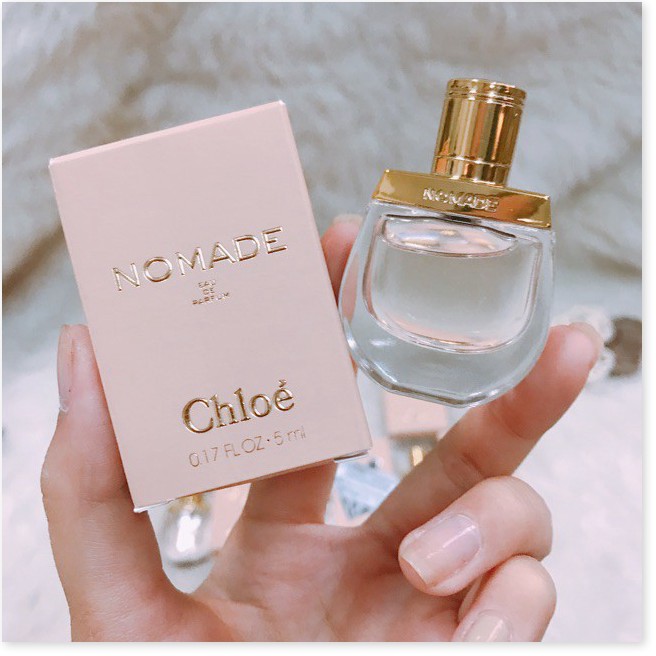 [Mã chiết khấu giảm giá mỹ phẩm chính hãng] Nước Hoa Mini Chloe Nomade For Womnen EDP 5ml