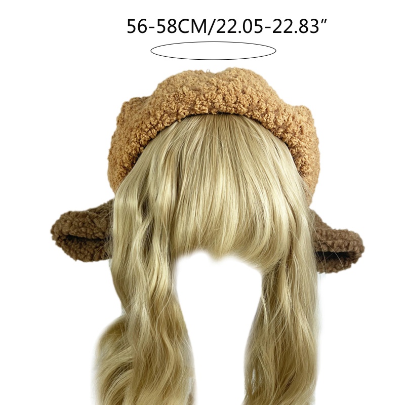 Mũ Nồi Hình Tai Cừu Dễ Thương Phong Cách Lolita Cho Nữ