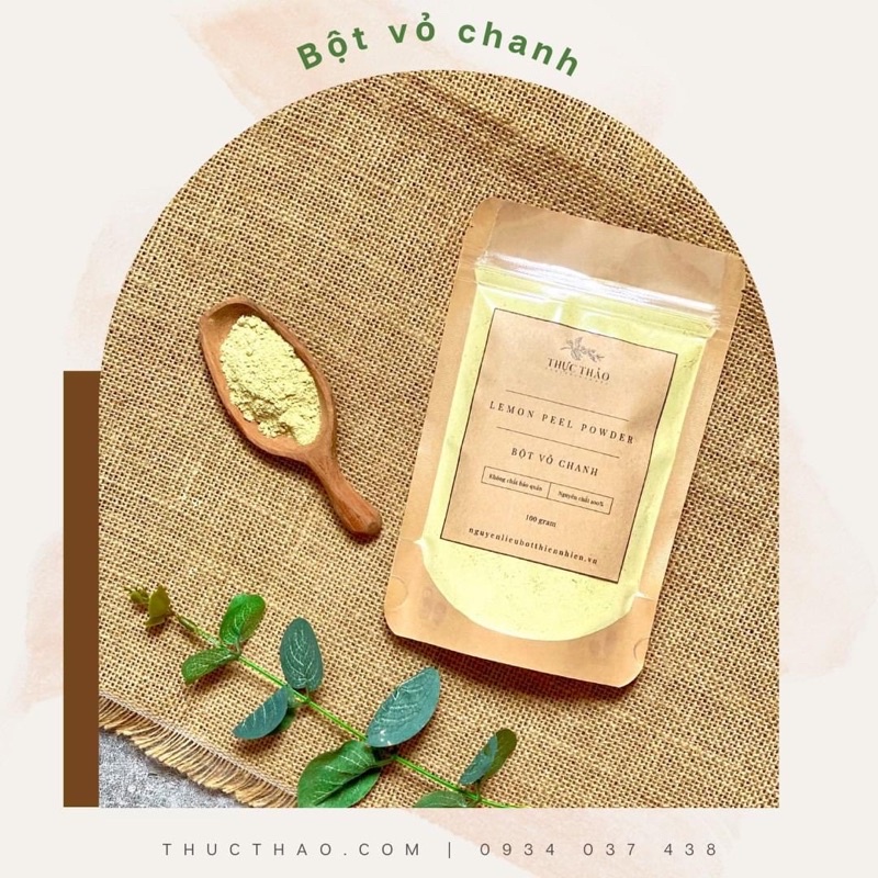 Bột Vỏ Chanh Nguyên Chất