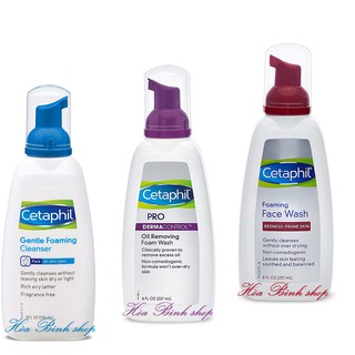 Sữa rửa mặt dịu nhẹ Cetaphil Gentle Foaming 236ml