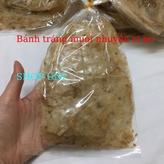 Bánh tráng tỏi xì ke muối nhuyễn cay ngon thơm Tây Ninh
