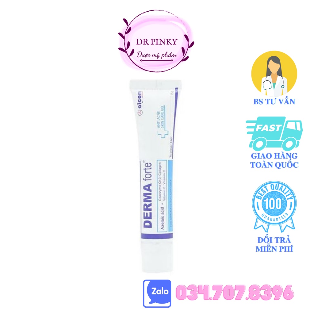 Kem ngừa mụn Derma forte