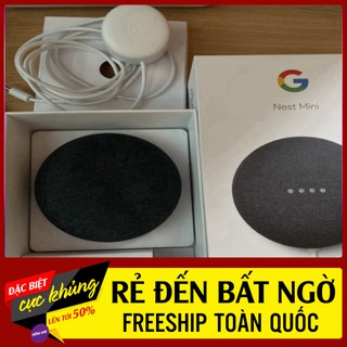 SAN GIẢM GIÁ Loa Thông Minh Google nest mini - Tích hợp trợ lý ảo, hàng chính hãng !hàng nguyên seal SAN GIẢM GIÁ