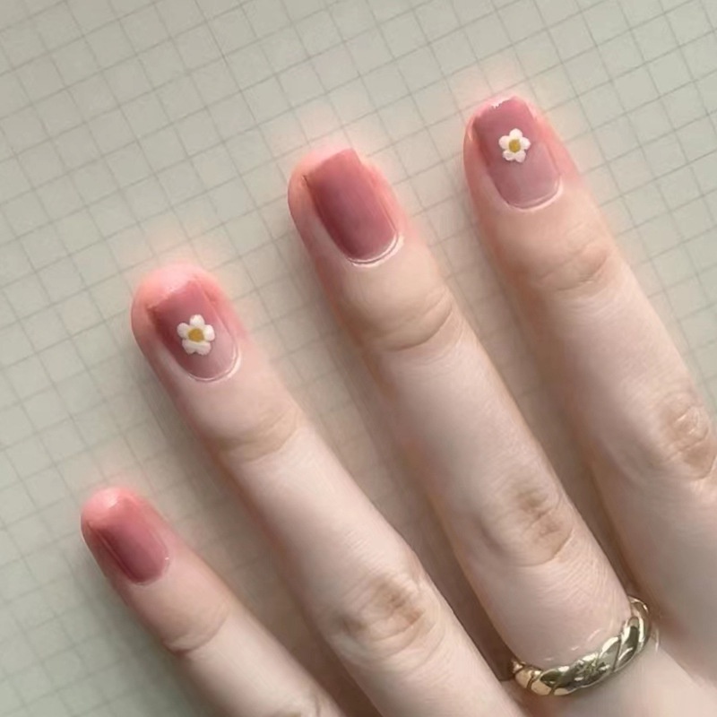 Set 24 Móng Tay Giả Kiểu Pháp