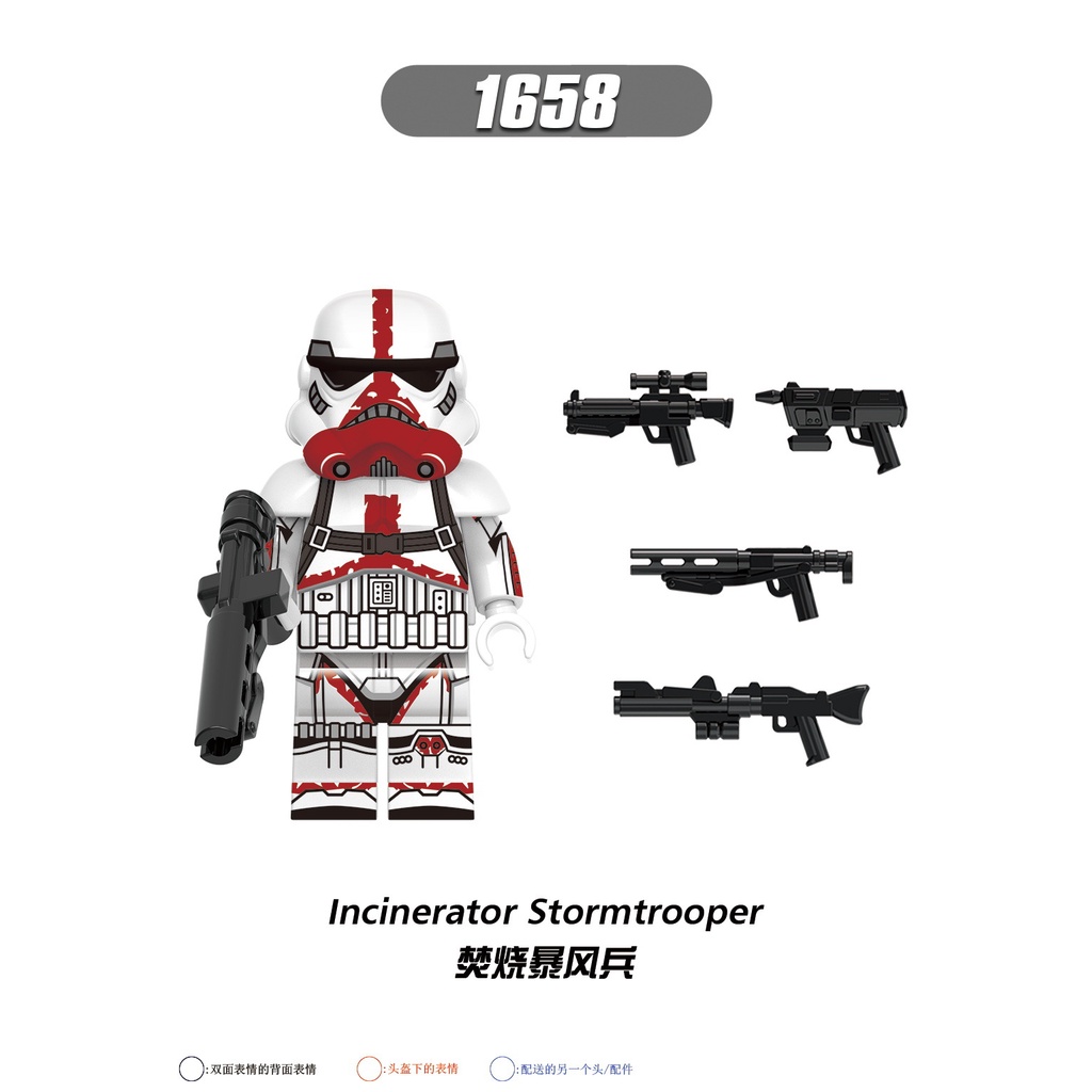 Minifigures Các Mẫu Nhân Vật Trong Phim Cuộc Chiến Giữa Các Vì Sao  X0307 - Đồ Chơi Lắp Ráp Mini