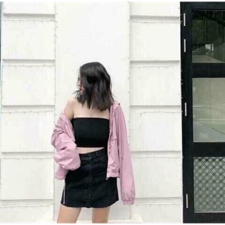 Áo ống trơn hàng siêu co giãn