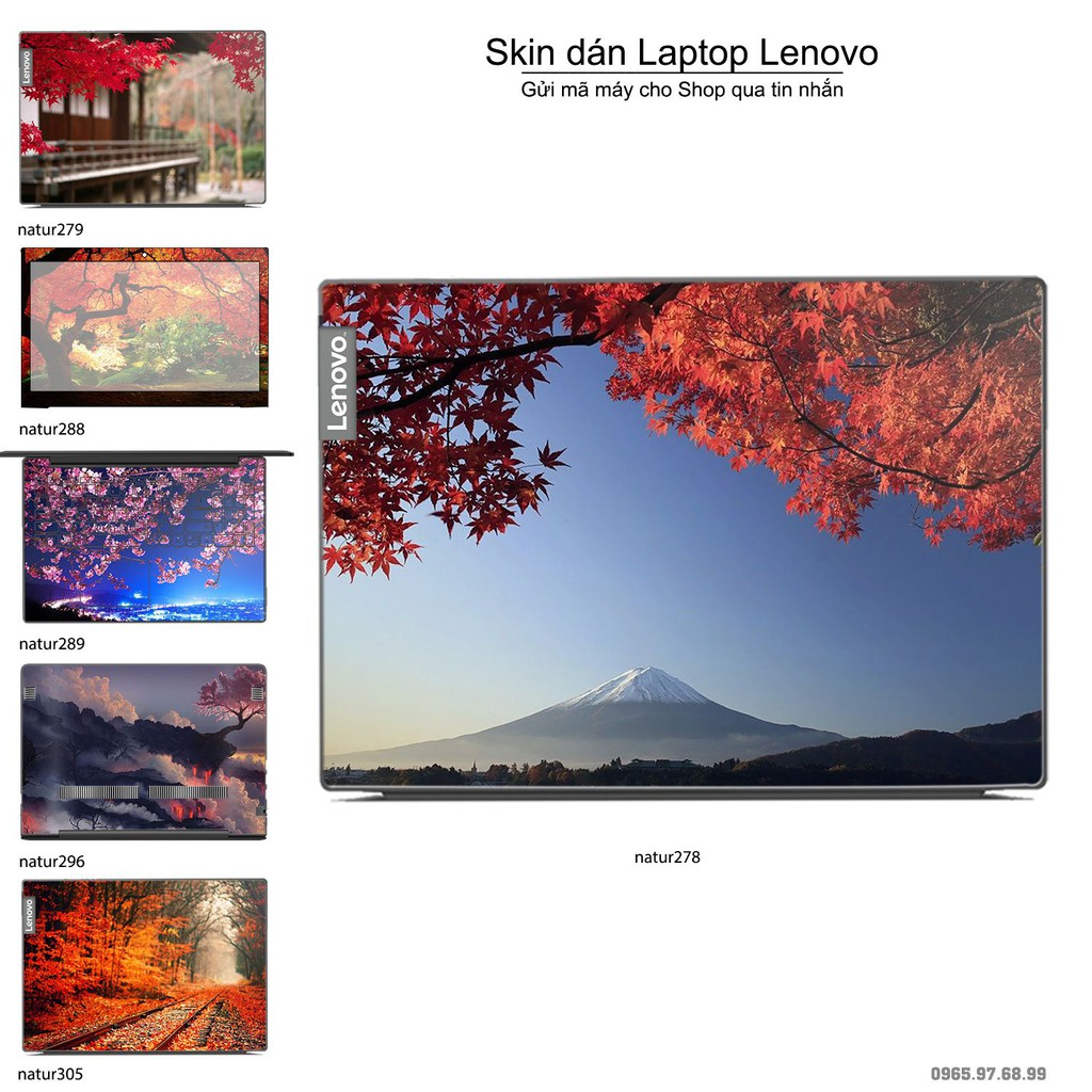 Skin dán Laptop Lenovo in hình thiên nhiên _nhiều mẫu 11 (inbox mã máy cho Shop)