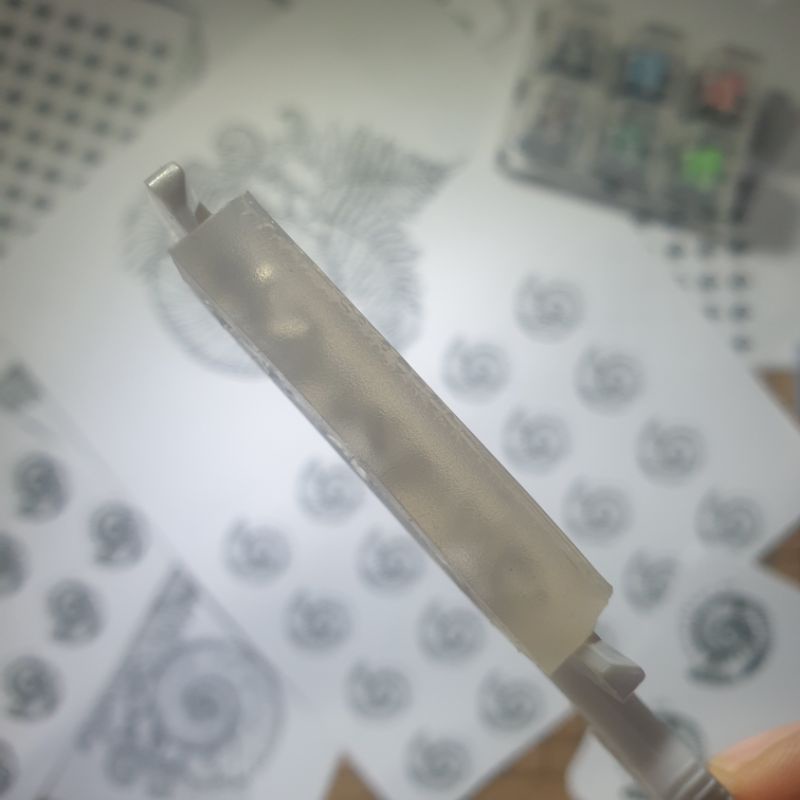 Khuôn charm "3d-nail " - Mẫu 3 Hoa hồng 4d