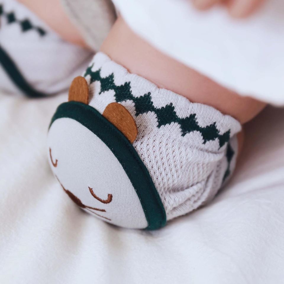 Tất Bảo vệ đầu gối cho bé tập bò tập đi