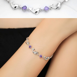 Lắc tay cá heo may mắn BHLT72