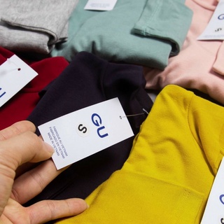Áo giữ nhiệt cổ cao Gu hàng xuất nhật( chất liệu cotton USA)