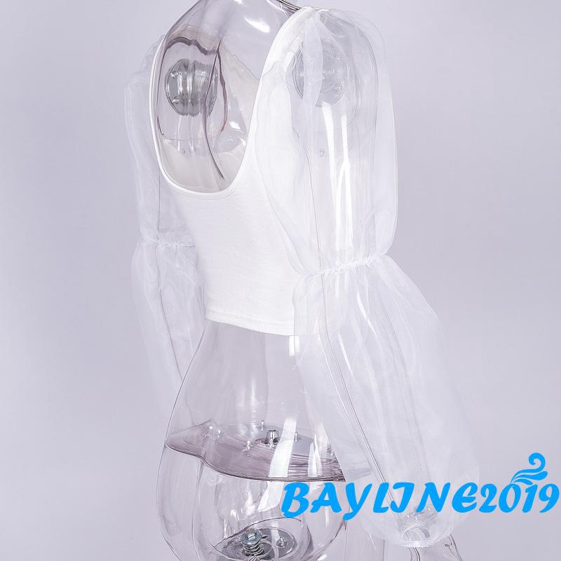 Áo nữ dạng lưới không tay thời trang quyến rũ