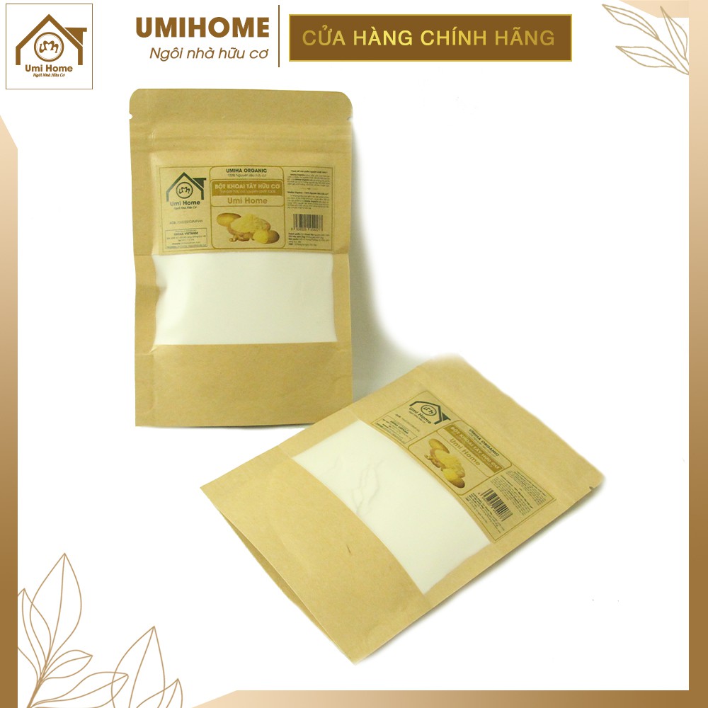 Bột Khoai Tây hữu cơ UMIHOME nguyên chất | Potato flour 100% Organic 35G | Thế Giới Skin Care