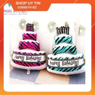 Bóng bay hình bánh sinh nhật size lớn - ĐỒ CHƠI CHO BÉ - Bống Balloon Shop