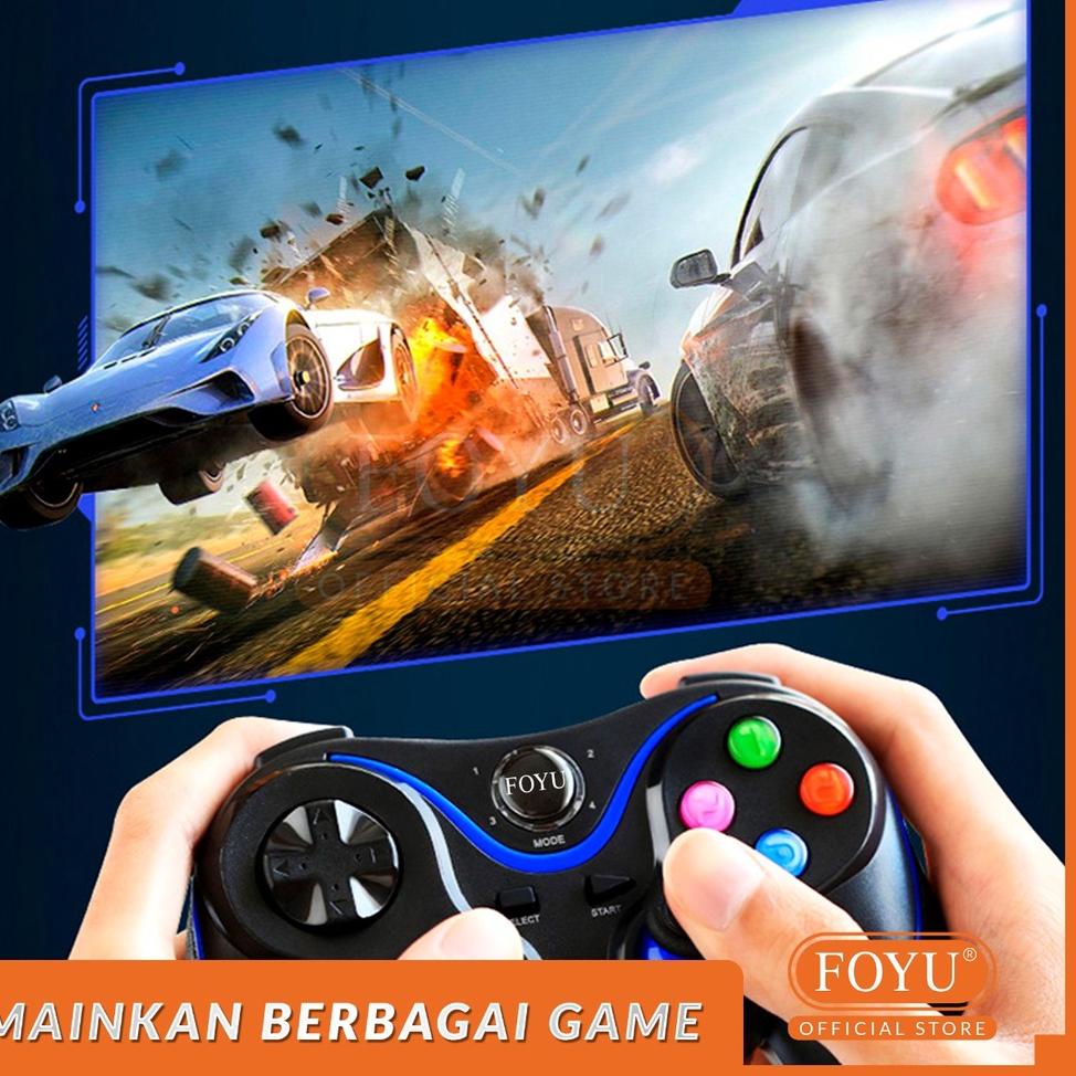 Ngay lập tức Mua sắmTay Cầm Chơi Game Bluetooth Không Dây Foyu PC Ps3 Ios Cho Android