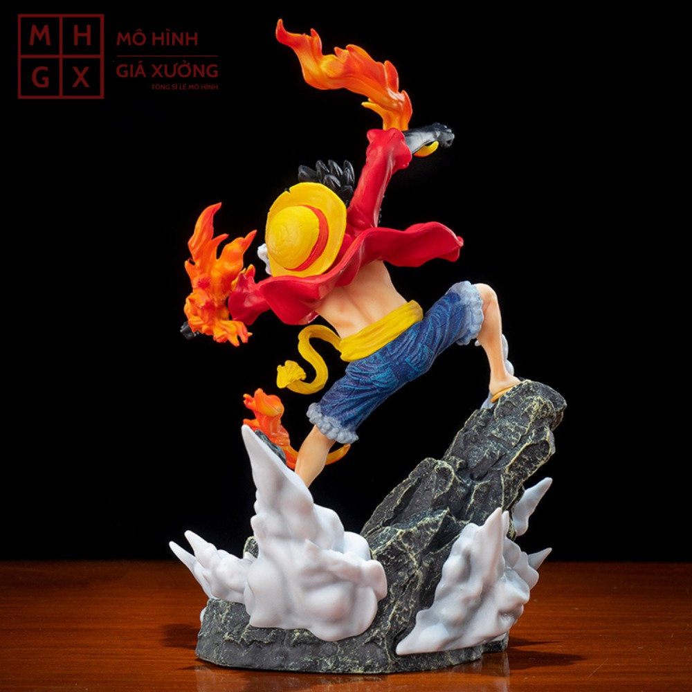 Mô hình One Piece Luffy G5 hàng cao cấp cao 18cm , trạng thái chiến đấu , figure mô hình one piece giá xưởng