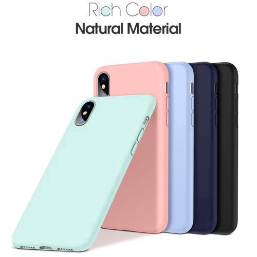 Ốp lưng nền nhám màu kẹo ngọt cho điện thoại Apple iPhone X XR XS Max 8 7 | BigBuy360 - bigbuy360.vn
