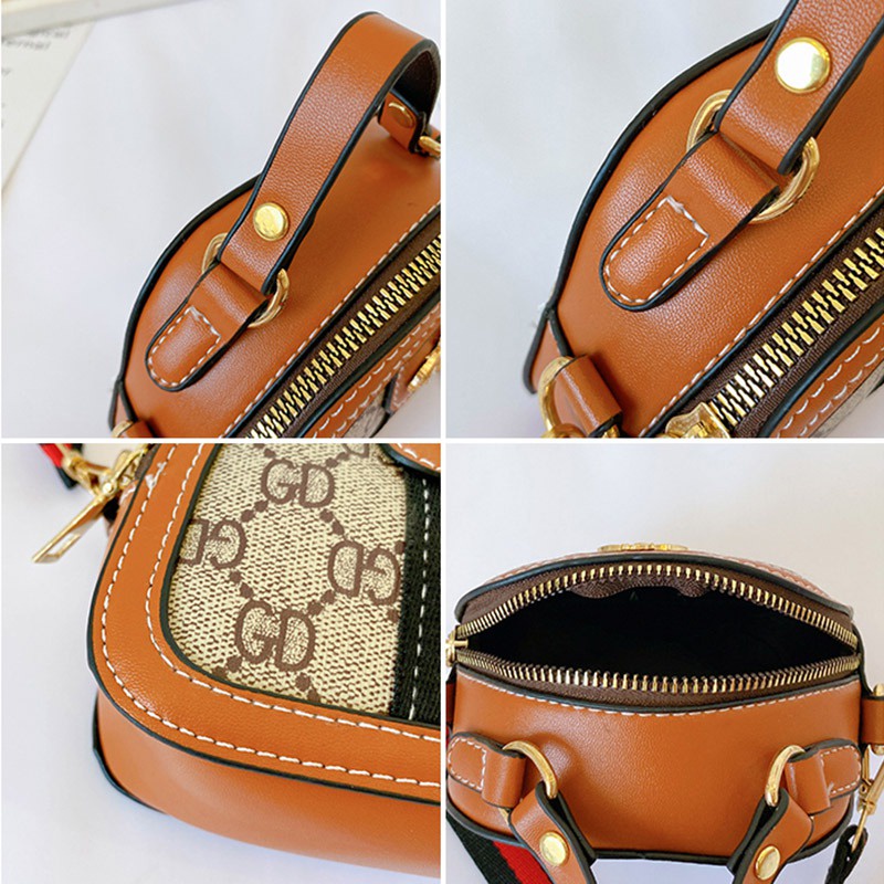 Túi Đeo Chéo Mini In Họa Tiết Con Ong Thời Trang Cho Bé Gái