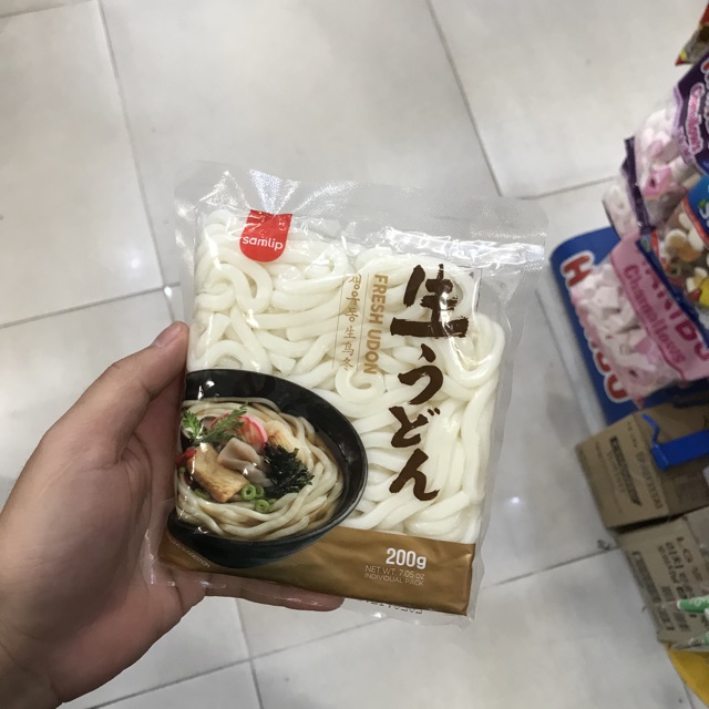 Mì udon tươi nhật bản 200g