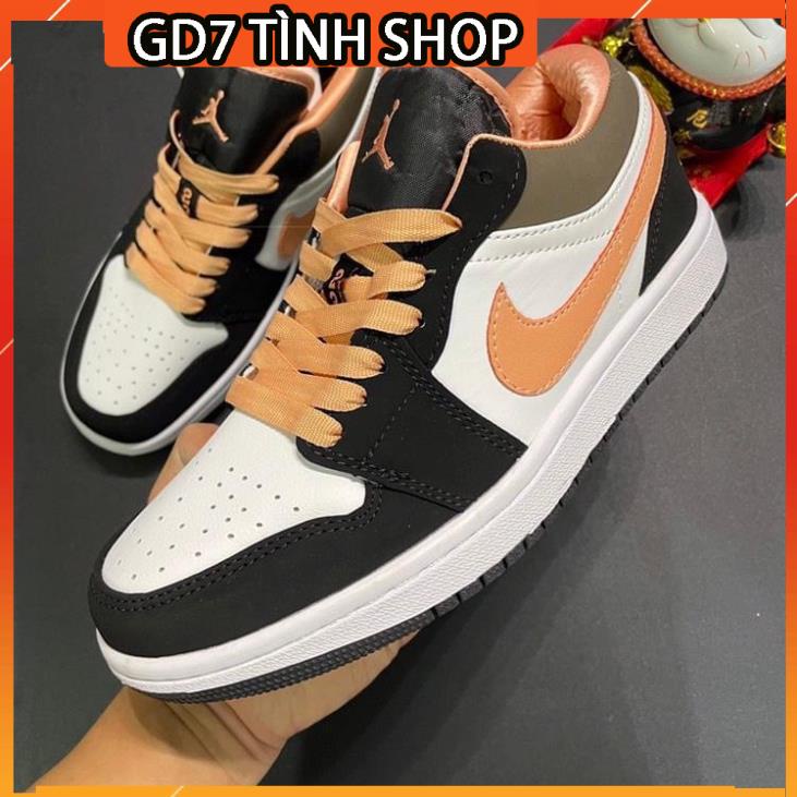 Giày sneaker Jordan cam đào cổ thấp *HOT* Jordan cam đẹp 2021 full box