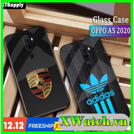 Ốp lưng phủ bóng Oppo A5 / A9-2020 logo thể thao