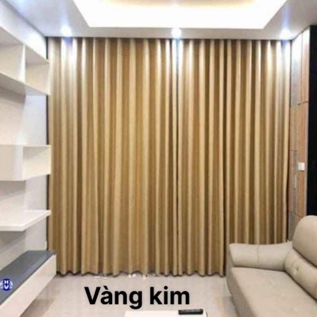 Rèm Cửa Kích Thước Lớn , Chất Liệu Vải Gấm Chống Nắng Cực Tốt Nhiều Kích Thước Dành Cho Cửa Sổ Và Cửa Chính
