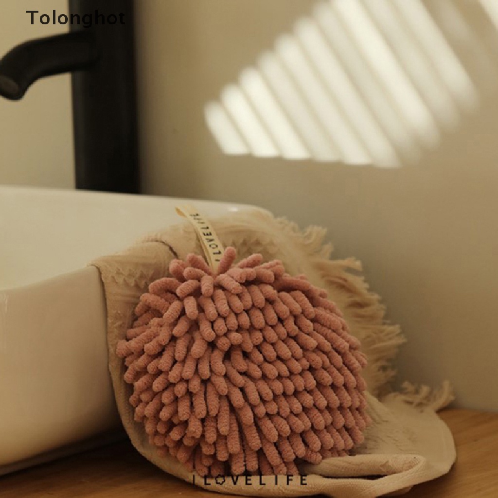 Khăn Lau Tay Vải Chenille Mềm Mại Siêu Thấm Hút Thoải Mái