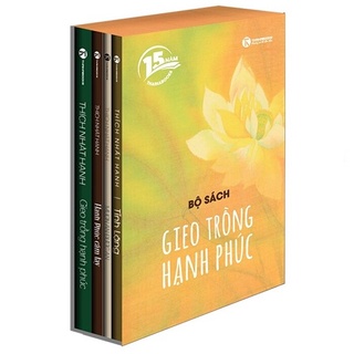 Sách - bộ gieo trồng hạnh phúc - thích nhất hạnh