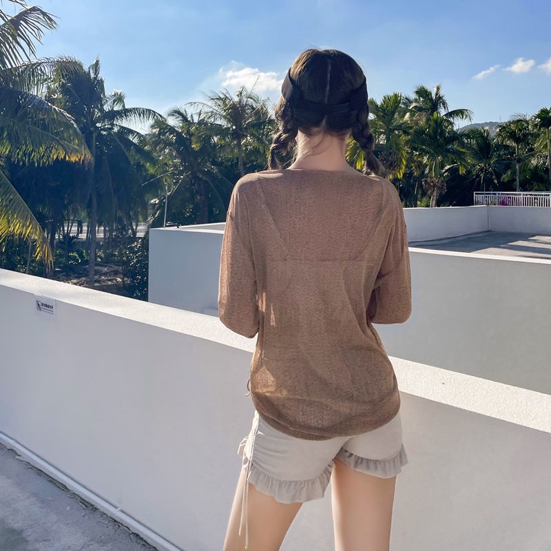 Bộ Đồ Bơi Ba Mảnh Phong Cách Hàn Quốc Cho Nữ Sinh