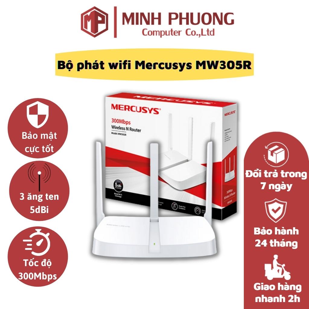 Bộ Phát wifi Mercusys 3 râu MW305R - Hàng chính hãng