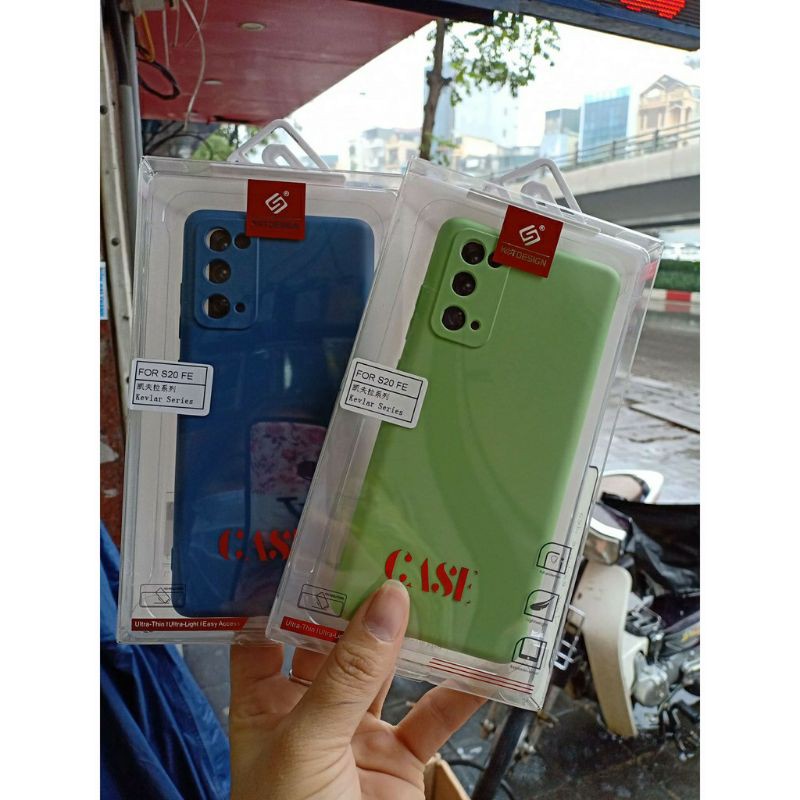 Ốp lưng KST dẻo màu Cho Galaxy S20 FE chống bám bẩn, bảo vệ camera