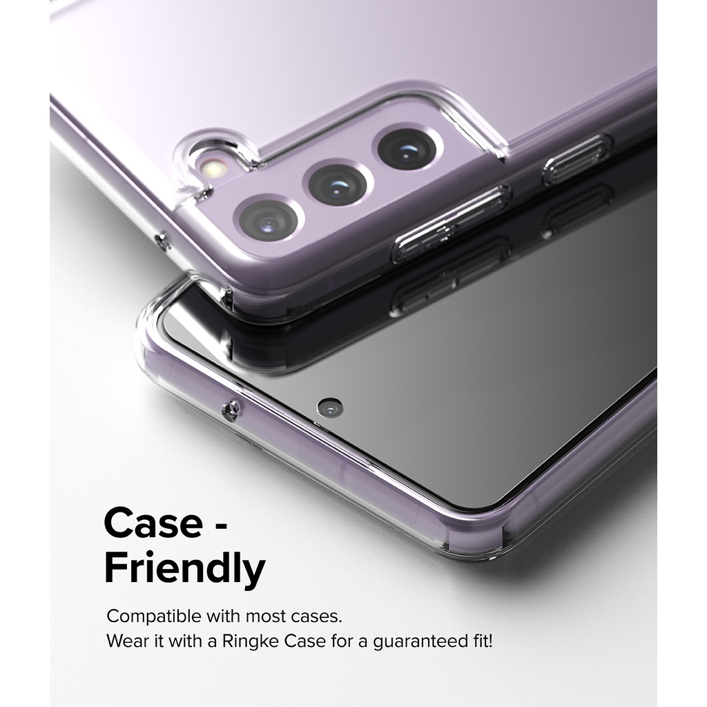 Kính cường lực bảo vệ màn hình RINGKE kèm phụ kiện cho điện thoại Galaxy S21 FE