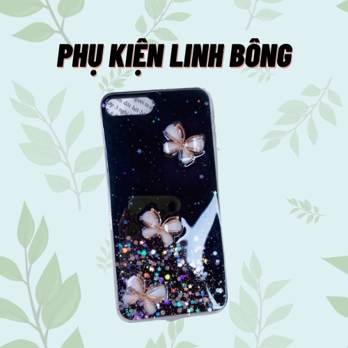 [ Đẹp- RẺ] Ốp điện thoại nhũ, đính bướm siêu xinh cho 6/7/8/6plus/12promax/ 11promax/xr/xsmax/11pro
