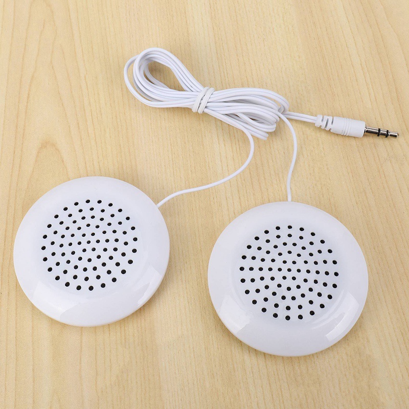 Set 2 Loa Đeo Cổ Mini Giắc Cắm 3.5 mm Thông Dụng Cho iPhone iPod MP3 MP4 Player