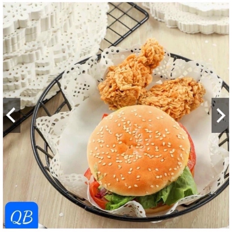 Giấy thấm dầu đục lỗ họa tiết size 21,5cm (sét 150-160 tờ) | BigBuy360 - bigbuy360.vn