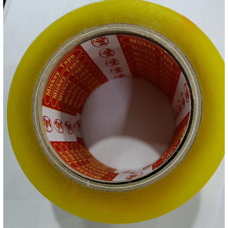 Cuộn Băng Keo Trắng Trong 7cm Dài 100YDS