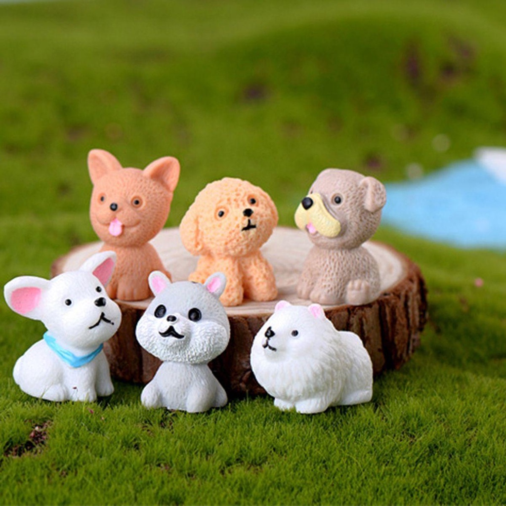 Đồ trang trí Chú Chó DANILO Mini Trang Trí Sân Vườn