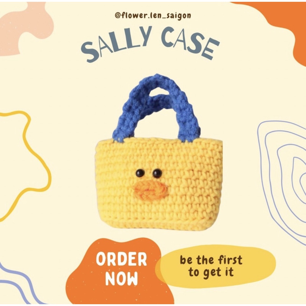 Case airpods bằng len vịt vàng - airpods 1/2/3/pro