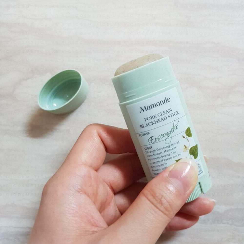 Thanh sáp sạch mụn đầu đen ngừa mụn thu nhỏ lỗ chân lông Mamonde Pore Clean Stick18g | BigBuy360 - bigbuy360.vn