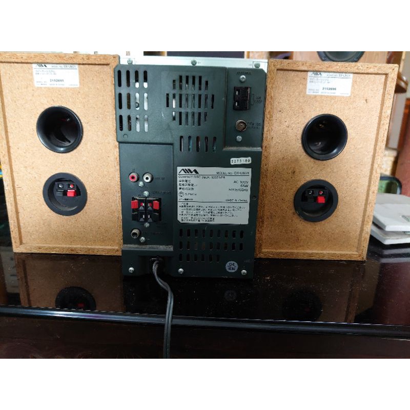 Dàn mini Aiwa LMJ1 Nhật bãi nguyên bản nghe cd, aux