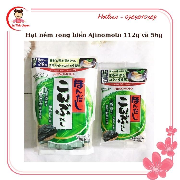 Hạt Nêm Rong Biển Ajinomoto Nhật Bản