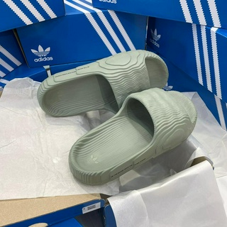 [CHÍNH HÃNG] DÉP ADIDAS Adilette 22 - BẬC THANG * XANH RÊU *
