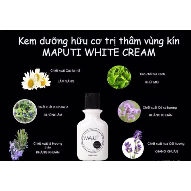 Kem thâm hữu cơ Vùng kín Maputi Nhật Bản 100ml | BigBuy360 - bigbuy360.vn