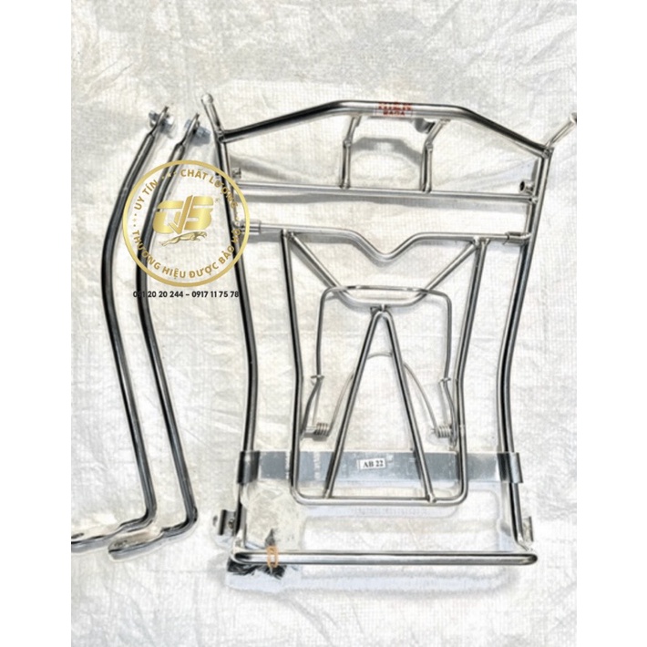 Baga Giữa Inox 10 ly dành cho Air Blade 125-160 2022-2023