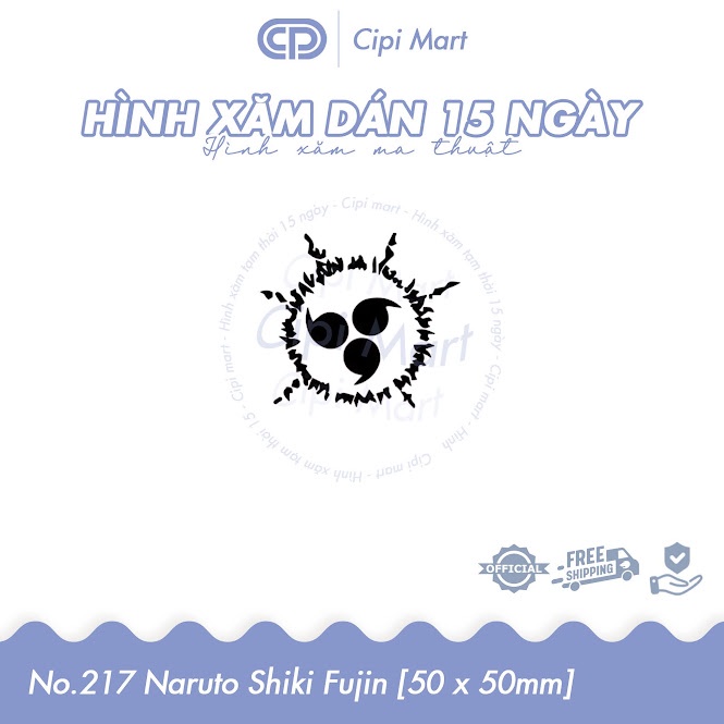 CIPI MART - Hình xăm tạm thời 15 NGÀY - chống nước, cọ xát 217