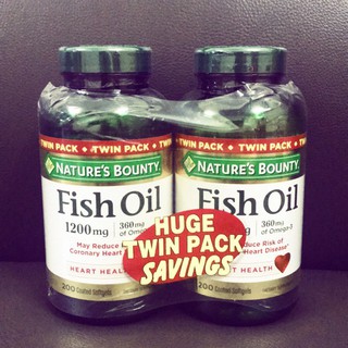 Dầu Cá Nature's Bounty Fish Oil 1200mg Omega 3, 120 viên,hạn sử dụng 2021