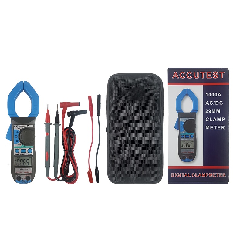 ACC - 206 Ampe Kìm Đo Điện Đo Dòng AC/DC 600A Accutest ACC 206