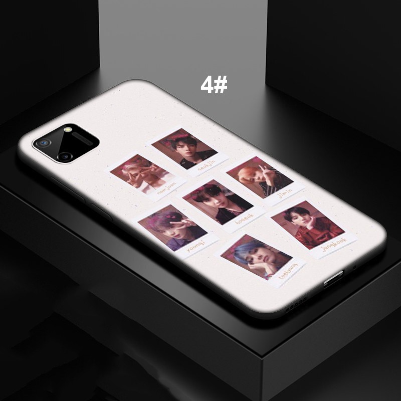 Ốp Lưng Mềm In Hình Logo Bts Cho Realme C15 / C12 / C11 / C2 / C3 / 6 Pro