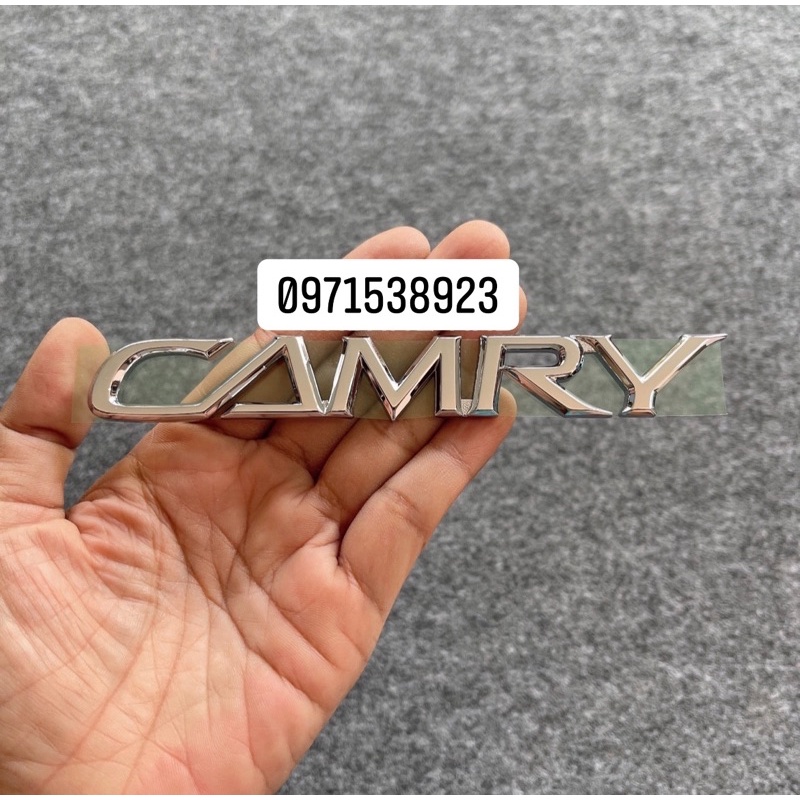 LOGO CHỮ NỔI CAMRY 2002-2006 XỊN CHÍNH HÃNG 7544206041